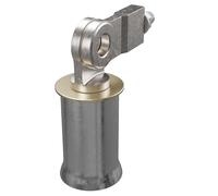 Amig - Security Lock for Roller Blinds, Mod SBL-01, Galvanized Steel, Compatible with 200-75 and 201-60 Padlocks, Includes Lock Bracket