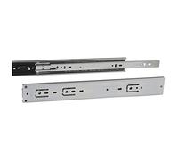 Amig - Set of 2 Sliding Rails Mod.36 Galvanised Steel for Furniture Drawers, Drawers or Cabinets | Full Removal with Self-Locking | Load Capacity: 30 kg/Pair | Dimensions: 700 x 45 mm