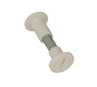 Amig - Set of 4 Steel Mounting Screws Model 4 with White Plastic Nuts | Perfect for Mounting Wooden Board or Chipboard 25 to 34 mm Thick