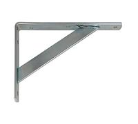 Amig - Shelf Support Bracket - Sturdy & Easy Install - Ideal for Kitchen, Bathroom, Office - Holds up to 320 kg - Zinc-Plated - 250 x 150 mm - Alloy Steel
