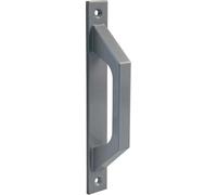 Amig - Silver Grey Aluminium - Straight Line Sliding Door Handle - 198 x 25 x 40 mm Functional and Comfortable Door Handle