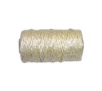 Amig - Sisal Rope Roll Mod.20150 - Natural Fibre Spool - Multipurpose Ideal as a Scratcher for Cats, Crafts, Packaging, Decoration or Gardening - Measurements: Ø 2.7 mm x 120 g