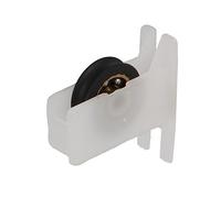 Amig - Sliding Window Roller - Set of 2 Units - Size 38 x 40 mm - Nylon Housing with Ball Bearings - Designed for Sliding Windows - White - Mod. COR02