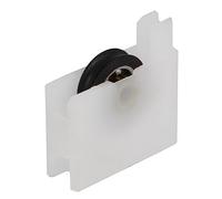 Amig - Sliding Window Roller - Set of 2 Units - Size 40 x 39 mm - Nylon Housing with Ball Bearings - Designed for Sliding Windows - White - Mod. COR06