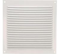 Amig - Square Aluminium Ventilation Grille | Air Vent Grille | Ideal for Kitchen and Bathroom Ceilings | Dimensions: 170 x 170 mm | Colour: White