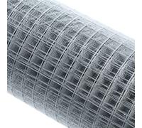 Amig - Square Galvanized Metal Mesh | Made of Galvanized Steel | Measures: 1m x 5m | Ideal for Poultry, Agricultural, Gardening and Construction Applications