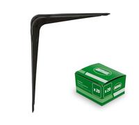 Amig - Steel Trowel | Set of 20 Pieces | 150 x 125 mm (6'' x 5'') | Black Finish | Mod. 1