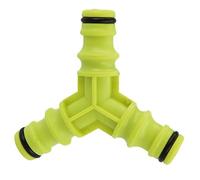 Amig - Triple Hose Connector | Quick Connectors | Divide Water Flow in 2 Directions | ABS Plastic | Pistachio Green