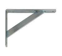 Amig - Versatile Wall Mount | Steel Support for Shelves | Easy Installation | Supports Up to 185 kg | Ideal for Home or Office | Zinc-Plated, 500 x 325 mm, Steel