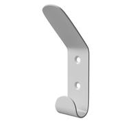 Amig - Wall Hook - 148 x 35 mm - White Color Hanger - Made of Steel. Mod. CS35