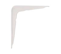 Amig - Wall Shelf Bracket - Steel Angle - 150x125 mm - White - Holds up to 35 kg - Angle for Shelves - Shelf Support - Easy to Assemble