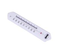 Amig - Wall Thermometer | Analogue Thermometer with Plastic Base | High Accuracy and Easy to Read | Tools for Garden and Gardening | Measuring Range: -20 to +50 °C