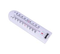 Amig - Wall Thermometer - Analogue Thermometer with Plastic Base - Large Size for Easy Reading - Tools for Orchard and Gardening - Measuring range: -20 to +50 °C.