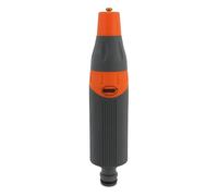 Amig - Watering Nozzle | 140mm | Adjustable High Flow Watering Lance | Ideal for Large Areas | ABS Plastic and Rubber | Orange and Grey