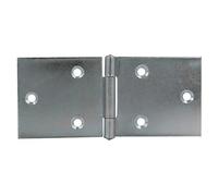 Amig Wide Hinge 25mm x 76mm Square Edge Quiet Open and Close Close - Secure Hold Doors - Galvanised Steel