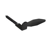 Amig - Window Shutter Bracket Model 2 - Dimensions: 100 x 123 mm - Forged Style Safety Anchor - Prevents Bumps and Breaks - Made of Steel with Matt Epoxy Finish