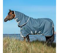 Amigo AmECO 12 Plus 0g Turnout Horse Rug - Teal/Grey