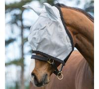 Horseware Amigo Durable Fly Mask Cob Silver Dark Grey