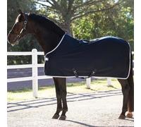 Amigo Jersey Cooler Horse Fleece Rug - Navy/Silver