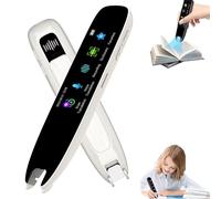 Amigo Pen Traductor,Amigo Pen Multipurpose Translation Device,Supports Voice Translation Between 112 Languages for Students, Business Professionals, Travelers and Dyslexia (White)