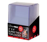 AMIGO Spiel + Freizeit UltraPro 85238 3" x 4" Super Thick 260pt Toploader, Clear, 10.3 x 7.6 x 7.8