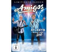 AMIGOS - ATLANTIS WIRD LEBEN-LIVE(LIMITED EDITION FANBOX) 2 CD+DVD NEW