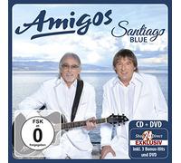 Amigos - Santiago Blue - Exklusive Premium (CD+DVD) inkl. 3 Bonus-Titel + Schal