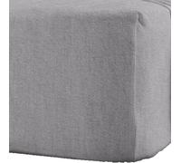 AmigoZone 100% Brushed Cotton Extra Deep 16"(40cm) Flannelette Fitted Sheets (Grey, Pair of Pillow Cases Only)