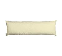 AmigoZone Bolster Pillow (Double 4 FT 6Inch)- Hollowfiber Filled Body Pillow, Long Pillow for Maternity Support, Side Sleeper With Free Pillow Case (Lemon, Double 4.6FT(52"))