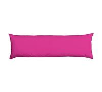 AmigoZone Bolster Pillow (Single 3FT)- Hollowfiber Filled Body Pillow, Long Pillow for Maternity Support, Side Sleeper With Free Pillow Case (Fuscia, Single 3 FT(36"))