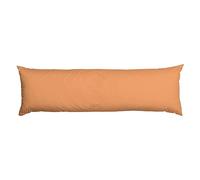 AmigoZone Bolster Pillow (Single 3FT)- Hollowfiber Filled Body Pillow, Long Pillow for Maternity Support, Side Sleeper With Free Pillow Case (Peach, Single 3 FT(36"))