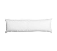 AmigoZone Bolster Pillow (Single 3FT)- Hollowfiber Filled Body Pillow, Long Pillow for Maternity Support, Side Sleeper With Free Pillow Case (White, Single 3 FT(36"))