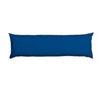 AmigoZone Bolster Pillow (Small Single 4FT)- Hollowfiber Filled Body Pillow, Long Pillow for Maternity Support, Side Sleeper With Free Pillow Case (Royal Blue, Super Single 4FT (48"))