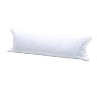 AmigoZone Bolster Pillowcases - Pregnancy Maternity Orthopaedic Support Pillowcase (Super King 6FT (72"), White)