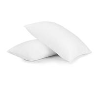AmigoZone Bounce Back Standard Bed Pillow Pair Luxury With Free Pillow of Pair Case (Black, 1 x Pillow Pair)