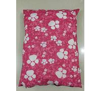 AmigoZone Dog Bed Pet Supplies Large Extra XL Size Zip Cover With Inner Cushion Complete Bed (Large, Pink Paw)