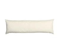 AmigoZone Double 4.6FT(52") Bolster Pillow - Cream, Hollowfiber Filled Body Pillow, Side Sleeper Support, Maternity Pillow, 52 Inches