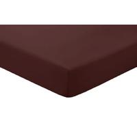 Amigozone Extra Deep 16"(40cm) Non Iron Percale Pollycotton Fitted Sheets (Super King, Chocolate)