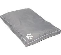 AmigoZone LARGE & Extra Large Waterproof Dog Beds -Pet Washable Zipped Mattress Cushion Cover (Gray, Extra Large Cover Only)