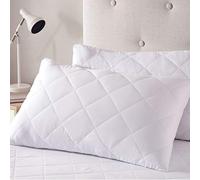 AmigoZone Pillow Protectors Zipped Pillow Protectors (Pack of 4, Quilted Microfiber Pillow Protector)