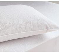 AmigoZone Pillow Protectors Zipped Pillow Protectors (Pair of Pillow Protector, Terry Towel Waterproof Pillow Protector)