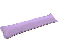 AmigoZone Plain Fabric Draught Excluder Decorative Door or Window Draft Guard, Energy Saver (Set of 4, Lilac)