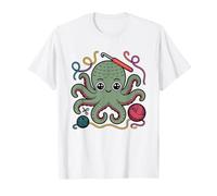 Amigurumi Addiction Warning Yarn Plus Googly Eyes Equals T-Shirt