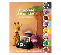 Amigurumi African Animals: 8 Icon Patterns Crochet Book with Jeep And Trailer for Beginner and Advanced Crocheter by Annelies de Vries & Laura de ... iconen uit Afrika met jeep en aanhanger