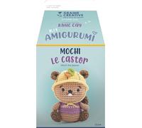 Graine créative Amigurumi Crochet Kit Mochi the Beaver 13 cm