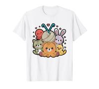 Amigurumi Crocheter Tarot Card Maker Tiny Things Crochet T-Shirt