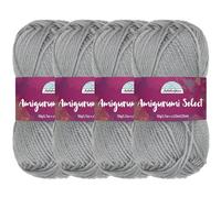Amigurumi Select 100% Acrylic Craft Yarn Skeins Crochet and Knitting Projects - Acrylic Fingering Weight - Brittlebush - 4 Skeins