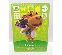 Amiibo Card Animal Crossing Happy Home Design Card Saharah 013