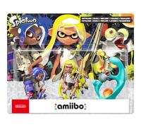 Amiibo Octaling (Bleu) + Inkling (Jaune) + Salmioche Age 3+