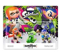 Amiibo Triple Set(Girl,Squid,Boy)(Splatoon)Japan Import